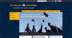 Desktop Screenshot of casstudentcentral.org